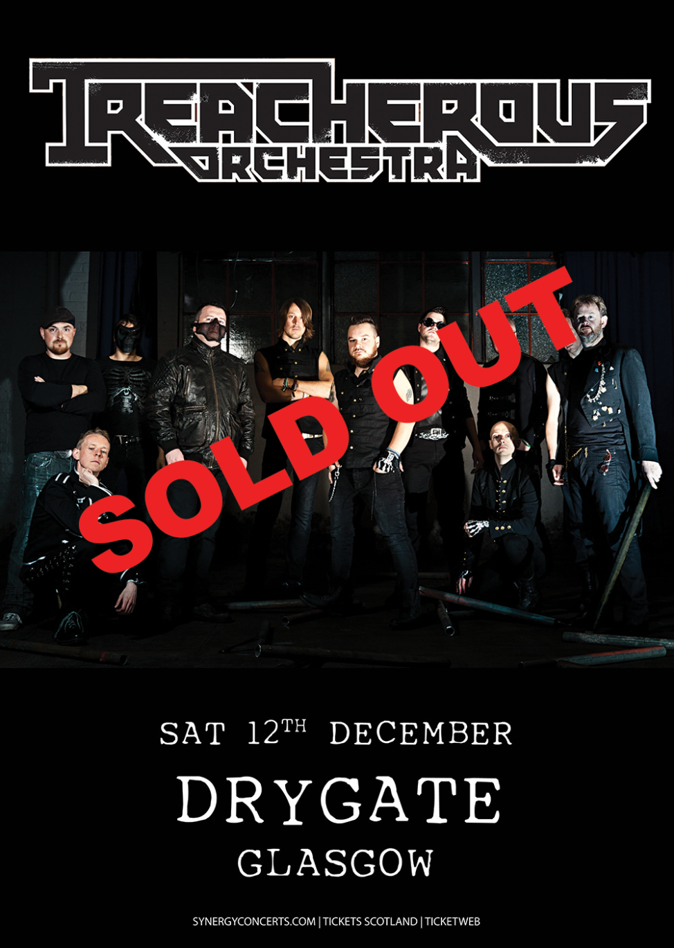 Treacherous Orchestra Glasgow SOLD OUT
